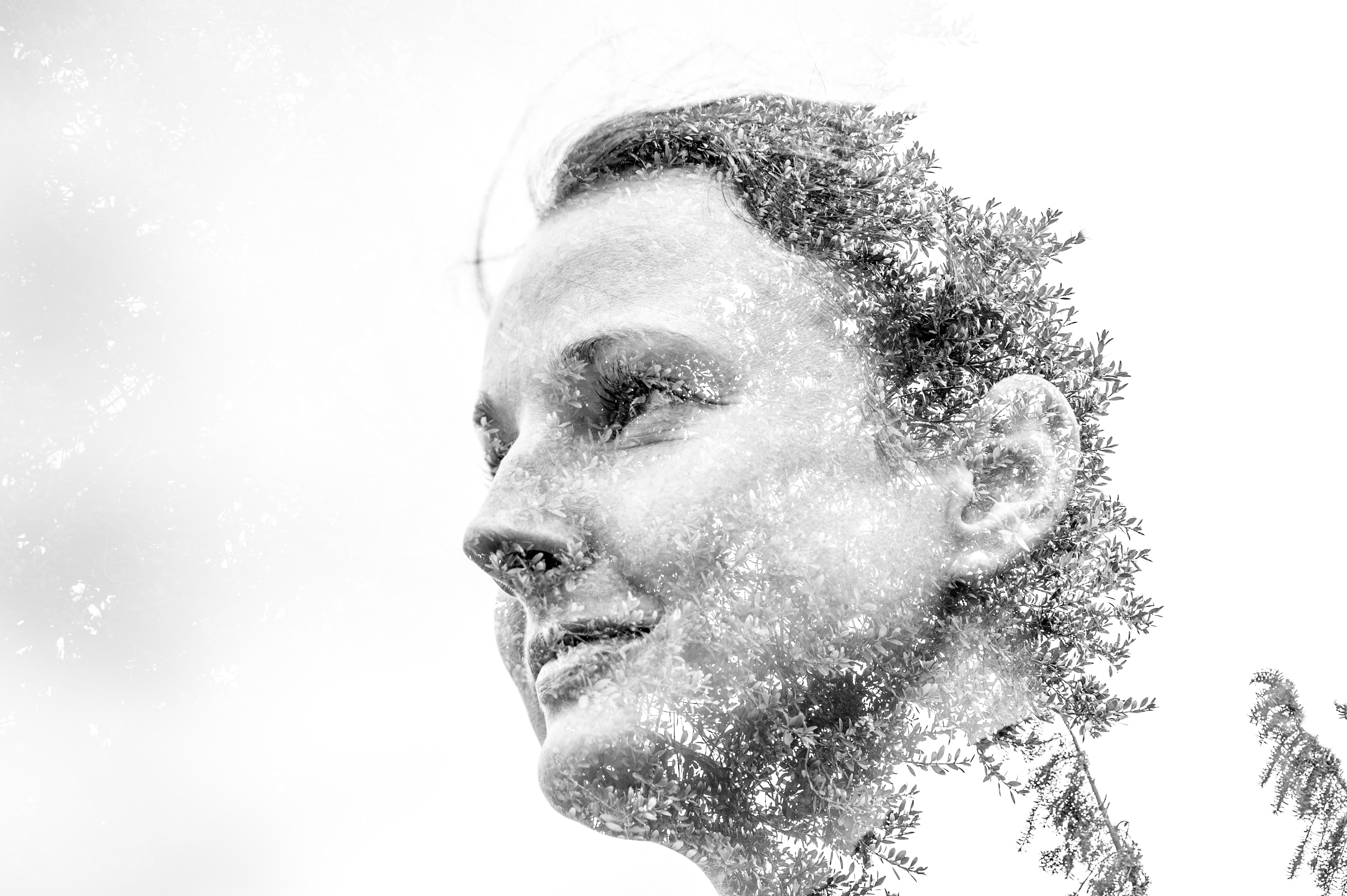 Double exposure of Agata